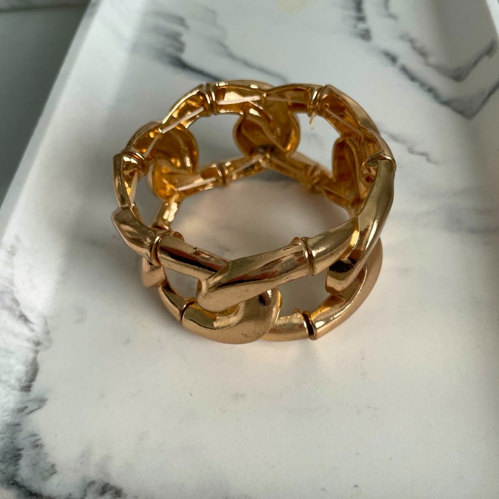 Gold Statement Bracelet